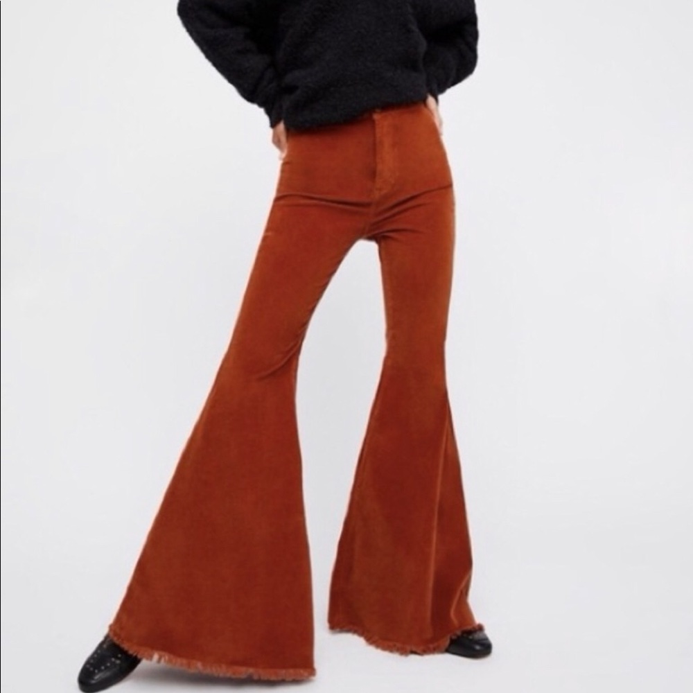 Corduroy freepeople bell bottoms